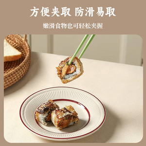 Palillos Infantiles de Aleación Jiangnan Banquet, Forma Hexagonal, Estilo Dinosaurio de Dibujos Animados, Antibacterianos, Resistentes a Altas Temperaturas, 6-12 Años - Product Image 5