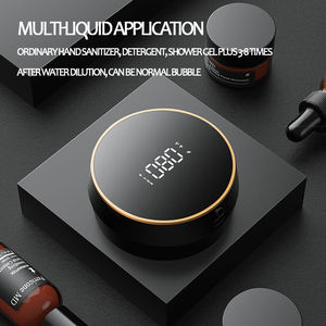 Distributeur de savon mousse automatique sans contact de luxe, capteur mural, matériau ABS, rechargeable, 300 ml, design moderne, alimenté par batterie - Product Image 2