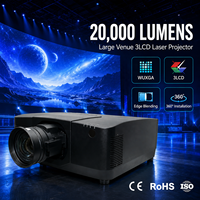 Projecteur de projection immersive 20000 lumens 3LCD WUXGA, projecteur laser pour musée d'art numérique et salle d'exposition