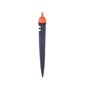 Arroseur goutte-à-goutte réglable à micro-pulvérisation pour insertion au sol, dispositif d'irrigation de jardin, capacité 0-70L, couleur noire - Product Image 1