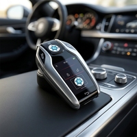 Clé intelligente universelle FW, bouton de démarrage du moteur, matériau ABS, écran tactile, interrupteur d'allumage de voiture pour Benz Audi KIA, navigation GPS