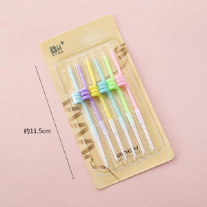 Candele <span class=keywords><strong>di</strong></span> Lusso in Paraffina/Cera per Torta <span class=keywords><strong>di</strong></span> Compleanno, <span class=keywords><strong>Colorate</strong></span> con Design a Orsetto e Cappello, Prodotte a Shaanxi - Product Image 4