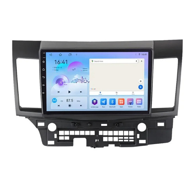 Android Car Radio for Mitsubishi Lancer 2007 - 2015 Carplay Multimedia Player 2din Stereo Autoaudio Head Unit 9'' Navigation GPS