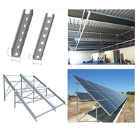 Machine de profilage de canaux en U haute résistance pour supports photovoltaïques et supports sismiques