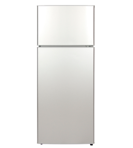Large 210L Capacity Double Door Refrigerator | Top Freezer & Bottom <b>Fridge</b> Large Capacity 210L Volume Provides Ample Storage for - Product Image 1