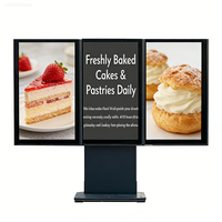 Fabrika Sıcak Satış 4K Dış Mekan Menü Panosu SDK CMS 1 Yıl Garantili Su Geçirmez LCD Dokunmatik Ekranlı Kiosk Drive Thru Dijital Menü Totemi