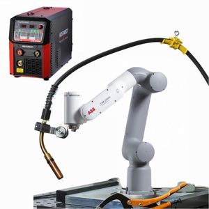 Brazo robótico de soldadura <span class=keywords><strong>ABB</strong></span> CRB 15000 Robot colaborativo Cobot con máquina de soldadura Megment para soldadura Cobot - Product Image 1
