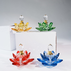 PuJiang Factory loto fiore essenziale contagocce bottiglie fantasia 3ML bottiglia di profumo di cristallo Logo personalizzato per il regalo della signora - Product Image 2