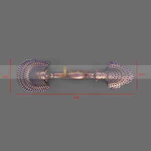 Elegante Escultura Art Deco de Acero Inoxidable M101, Impermeable, Duradera, Multifuncional, para Montar en el Suelo, Decoración para Exteriores, Pasillos y Hogar - Product Image 6