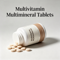Comprimés de complément alimentaire multivitaminé et multiminéral |   Soutien nutritionnel quotidien pour le bien-être général du corps, utilisation quotidienne pour adultes