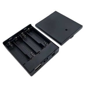 Compartiment à piles de 5e taille pour 2/3/4 cellules, interrupteur de couvercle, port d'alimentation USB, alimentation 45/6V, lumière LED, polystyrène, BMS - Product Image 1