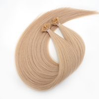 Extensiones de Cabello Humano Virgen Remy 100% con Punta en U, Color y Logotipo Personalizados, Precio de Fábrica, Venta al Por Mayor para Salones de Belleza