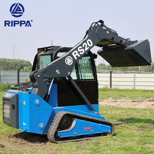 Pengiriman cepat selip Steer mesin Kubota Steer selip muatan multifungsi hidrolik kompak selip Steer Loader dengan Track - Product Image 4