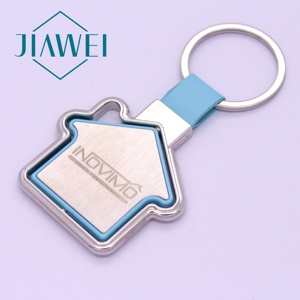 Trống Tự Làm Kim Loại Tùy Chỉnh Thực hiện Kẽm Hợp Kim Thăng Hoa <span class=keywords><strong>Keychain</strong></span> Nhà Hình Kim Loại <span class=keywords><strong>Keyring</strong></span> - Product Image 3