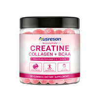Gummies VitaSpring Créatine BCAA Complément Sportif Marque Privée OEM 5000mg Créatine Monohydrate Naturelle Collagène BCAA