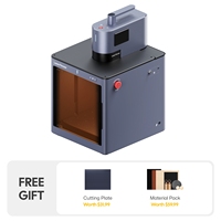 Mesin Ukiran Laser Portabel LaserPecker 5 Versi Protektif Dual Laser 20W untuk Ukiran dan Pemotongan Kayu Logam Makerspace DIY