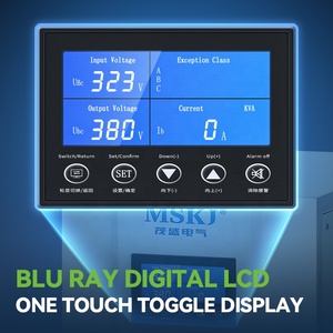 MSKJ alta calidad 3KVA 3800V trifásico <span class=keywords><strong>AVR</strong></span> regulador de voltaje de CA automático estabilizador retardo de tiempo Servomotor de alta eficiencia - Product Image 5