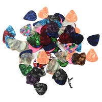 Médiator de guitare en celluloïd/ABS 0.46/0.71/0.96/1.2mm Accessoires de guitare Accessoires d'instruments de musique en gros