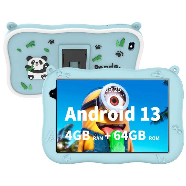 Baby Tablet L8 Kids 8 Inch 4GB RAN 64GB ROM Tablet Covers & Cases Kids Tablet PC