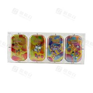 Boîte de rangement miniature à 4 compartiments pour cartes de jeu - Product Image 1