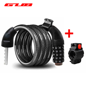 GUB SF-31 Serrure de chaîne de vélo antivol de montagne mot de passe chaîne <span class=keywords><strong>cadenas</strong></span> de vélo Serrure de sécurité à 5 chiffres <span class=keywords><strong>pour</strong></span> vélo - Product Image 2