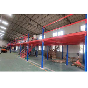 פושאן פלדה mzzanine רצפה מזנין כבד אחסון פלטפורמת אחסון תעשייתי מדפים אספקה ישירה המפעל - Product Image 2