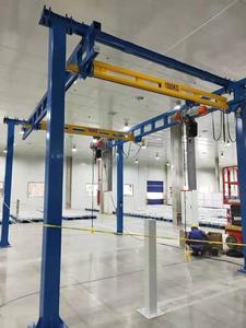1000kg 2 toneladas haz Flexible monorriel independiente luz puente grúa sistema proveedor
