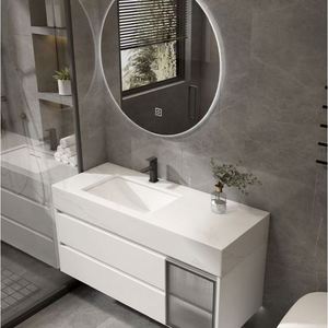 New Design Modern Wooden Bathroom Vanity <b>Set</b> - Product Image 4