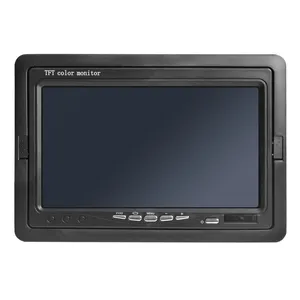 7 inch wide Screen Foldable Monitor AV/Aviation 7 Inch Rearview TFT Car Monitor For Car Reversing