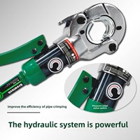 Pince à sertir manuelle hydraulique standard européenne et américaine, poignée en fer, pour tuyaux en cuivre, acier inoxydable et PEX, pour la construction