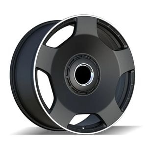 جنوط سيارات تشي بان ساتان سوداء 5x130 مقاس 17-22 بوصة مصنوعة حسب الطلب من قطعة واحدة مطروقة لسيارات مرسيدس بنز G63 وCLS500 وCLS550 طراز W463 وW463A - Product Image 3