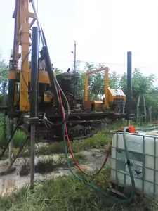 100m/200m 휴대용 크롤러 장착 지질학적 다이아몬드 코어 샘플 시추 장비 (지질 탐사용) - Product Image 5