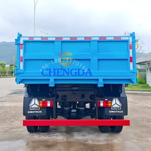 Nuevo usado <span class=keywords><strong>de</strong></span> <span class=keywords><strong>segunda</strong></span> <span class=keywords><strong>mano</strong></span> Sinotruk Howo 4*2 4*4 6 ruedas 3 5 7 toneladas 12 15 toneladas Mini pequeño camión volquete <span class=keywords><strong>de</strong></span> Servicio Ligero <span class=keywords><strong>camiones</strong></span> volquete para la venta - Product Image 4