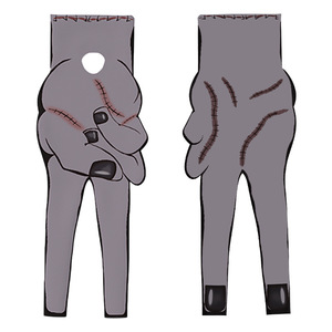 Disfraz de Cosplay de Mano Desarticulada de Wednesday, Disfraz de Halloween Personalizable, Color Sólido, Fibra de Poliéster, Para Mayores de 14 Años - Product Image 1