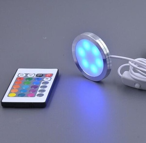 Lampe de <span class=keywords><strong>nuit</strong></span> LED USB à télécommande, base lumineuse ronde 5V pour imprimante 3D, <span class=keywords><strong>d</strong></span>écoration intérieure - Product Image 1