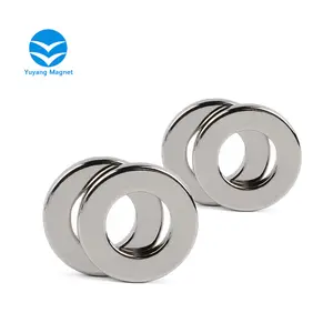 N35 n52 Grade Neodymium Factory Sales Disc NdFeB Permanent Ring Magnets Supplier