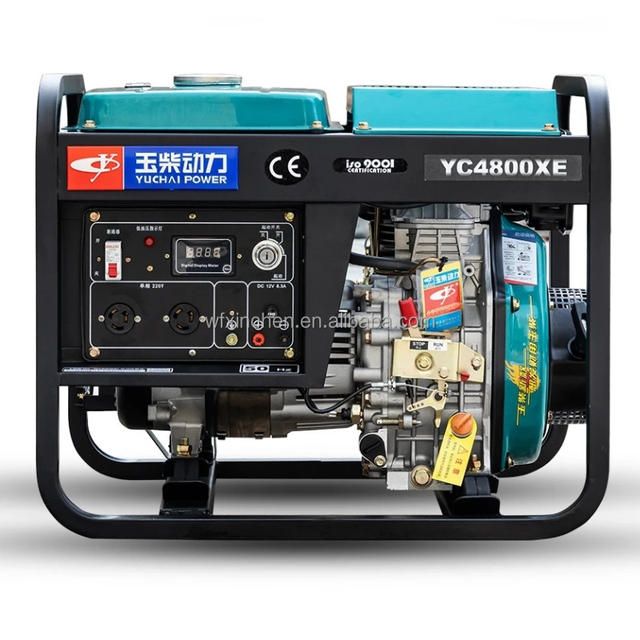 Customizable 3KW 5KW 6KW Mini Diesel/Gasoline Auto Start Generator with 220V/110V 50/60Hz for Home Use