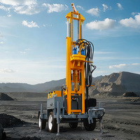 Machine de forage de puits d'eau à haute flexibilité, machine de forage manuelle de puits d'eau, machine de forage de puits artésien