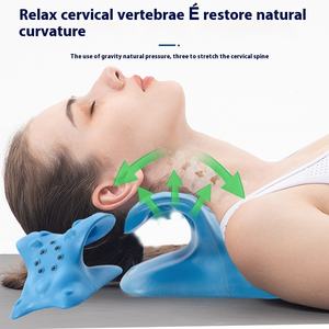 Bantal Pijat leher, pemijat leher dengan Magnet pelurus tulang belakang tengkuk dan bahu merenggang leher untuk menghilangkan rasa sakit - Product Image 2