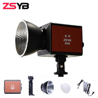 ZSYB W80B Lumière vidéo LED portable professionnelle 80W pour la photographie TikTok et YouTube avec contrôle par application