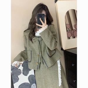 Abito professionale femminile non ferro nero di fascia alta blazer due pezzi business ol vento abiti da lavoro formali a maniche lunghe - Product Image 2