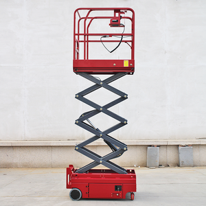 Plataforma Elevadora de Tijera Autopropulsada para Mantenimiento de Farolas Exteriores, Altura de Trabajo de <span class=keywords><strong>3m</strong></span>, Controlador Doble Eléctrico, Conveniente - Product Image 2