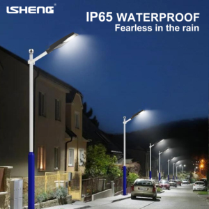 Lisheng F-LED234 Éclairage public LED en alliage d'aluminium haute luminosité, étanche IP65, alimentation par batterie, certifié CE, garantie 3 ans - Product Image 2