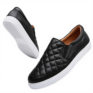 Mocasines Personalizados para Mujer, Zapatos de Cuero Genuino, Antideslizantes, Cómodos, Diseño para Todas las Estaciones: Verano, Invierno, Primavera, Otoño - Product Image 2