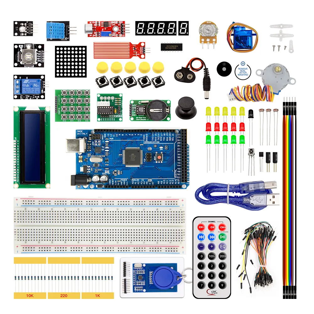 KUONGSHUN starter kit aprendizagem para kits sensor Arduino para Mega 2560