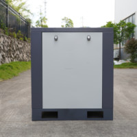 Compresseur d'air à vis 7,5KW-355KW, simple ou double étage de compression, type industriel à économie d'énergie