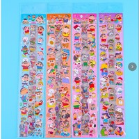 Autocollants en bande PET créatifs, style animaux de dessin animé, mignons, transparents, imperméables, pour Bullet Journals, 100 bandes d'autocollants