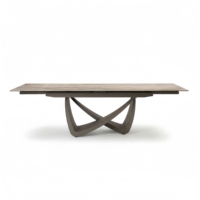 Table extensible design italien pour le marché turc, plateau en marbre brillant, grande taille, ensemble de chaises de salle à manger 10 places pour la maison, l'hôtel et le restaurant