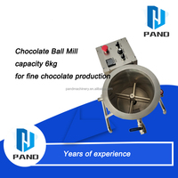 Nouvelle Machine de Broyage de Chocolat de Bureau, Moulin à Billes pour Fèves de Cacao et Noix, en Acier Inoxydable, Capacité 6kg, Garantie 3 Ans