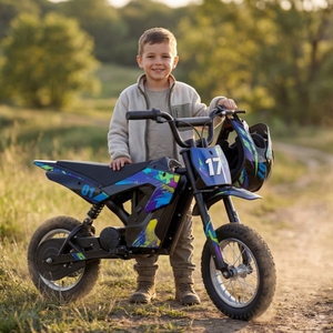 Motocicleta Eléctrica Mini Mimbob 36V 300W, Todoterreno para Niños, Batería Integrada, Motor Central, 3 Velocidades, 25km/h Máx., 60kgs - Product Image 6